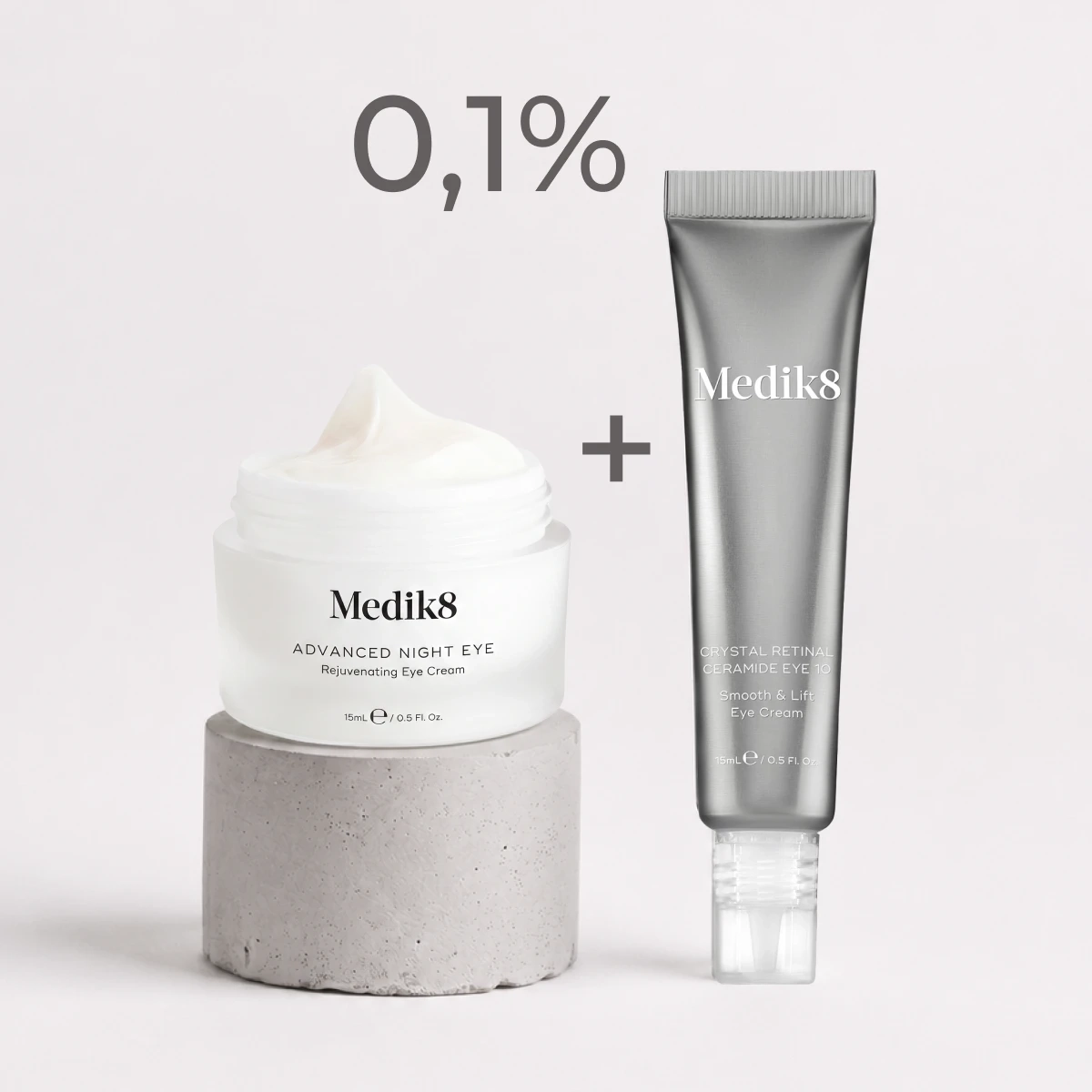 Набір Crystal Retinal® Ceramide Eye + Advanced Night Eye™ - 3 - Medik8