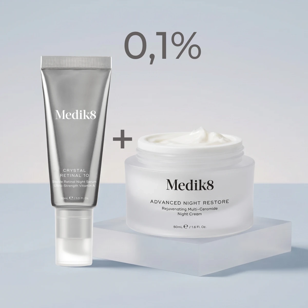 Набір Crystal Retinal® + Advanced Night Restore™ - 4 - Medik8