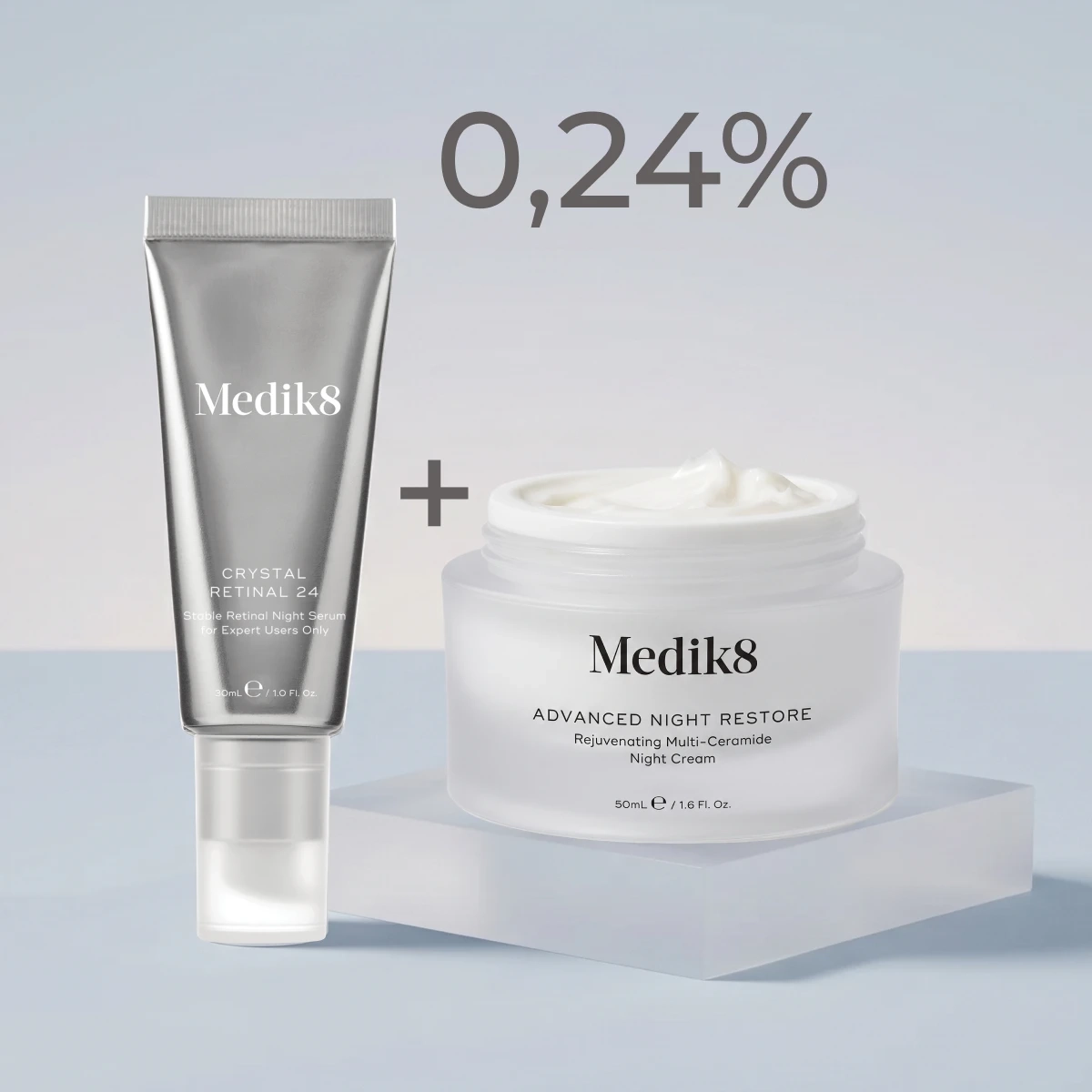 Набір Crystal Retinal® + Advanced Night Restore™ - 6 - Medik8