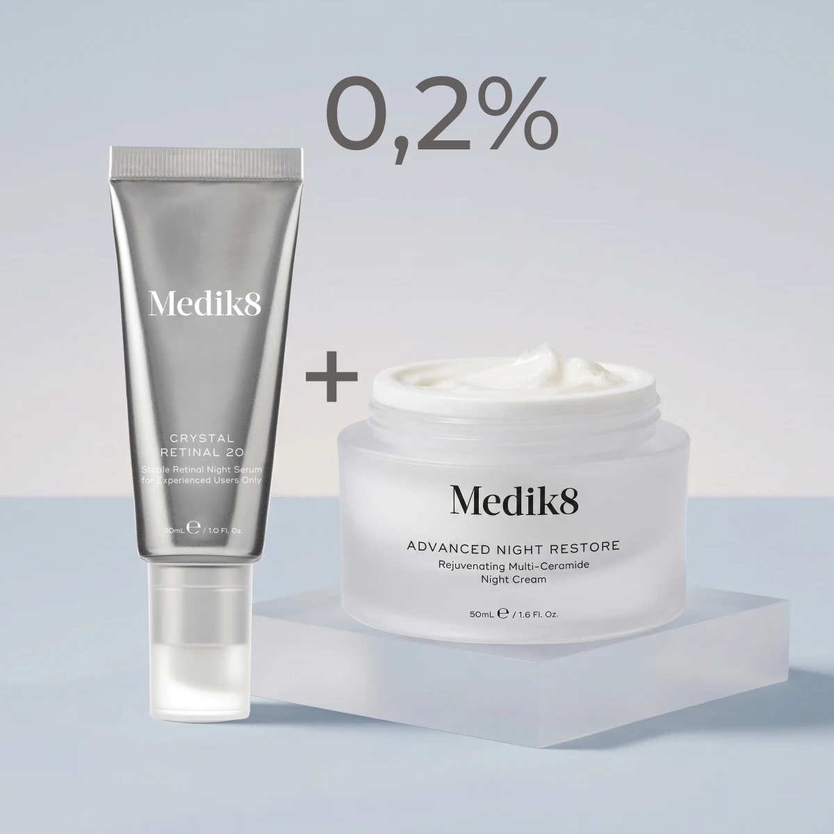 Набір Crystal Retinal® + Advanced Night Restore™ - 5 - Medik8