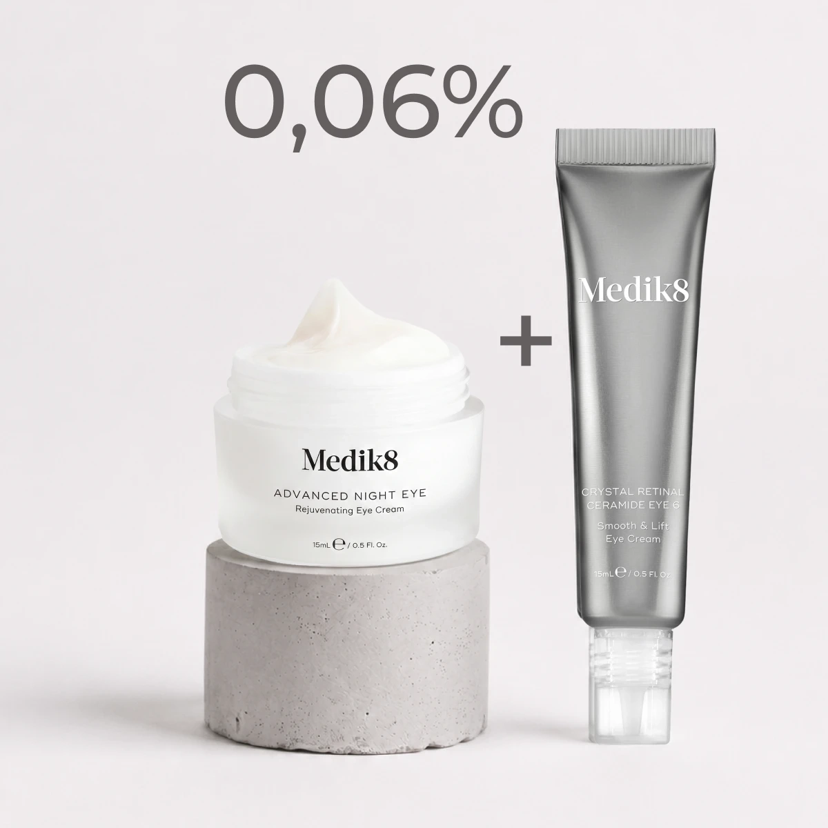 Набір Crystal Retinal® Ceramide Eye + Advanced Night Eye™ - 2 - Medik8