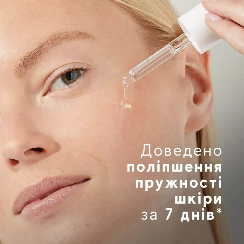 Нанесення сироватки з пептидами на обличчя - Medik8