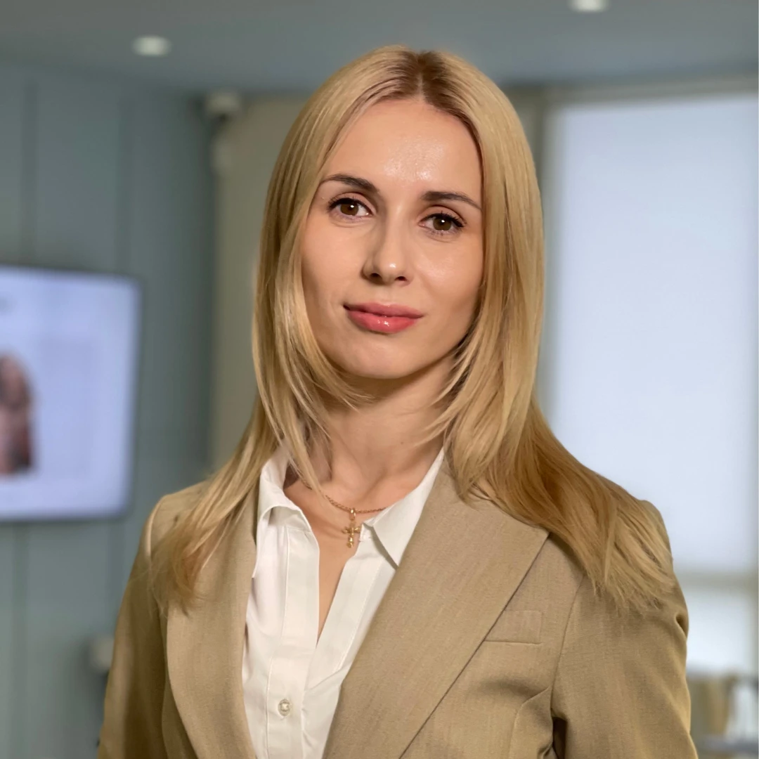 лікар-дерматолог, косметолог, національна тренерка Medik8 Христина Романова